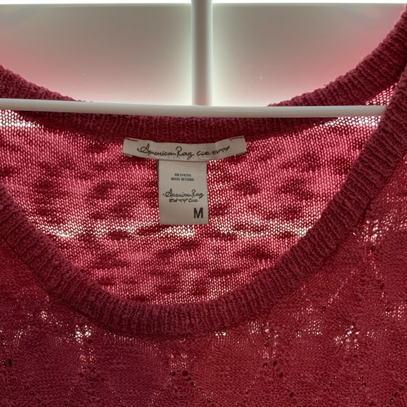 Rosy pink American Rag sweater❤️ - Picture 2 of 4